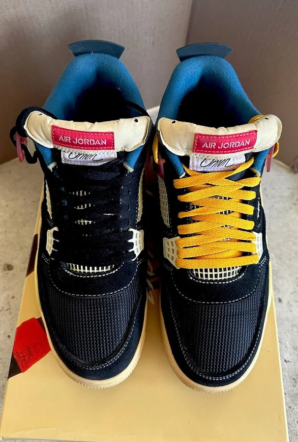 Air Jordan 4 Retro x Union LA "Off Noir