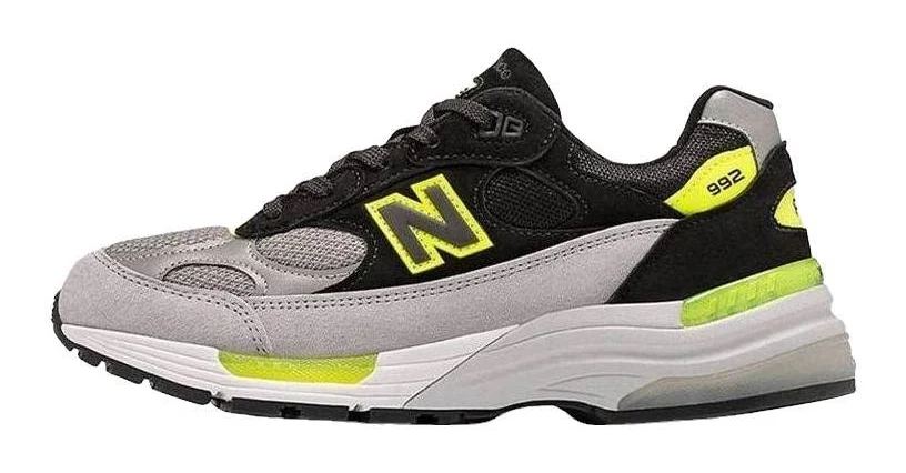 New Balance 992 Made In Usa Low Top Men Sneakers - Black