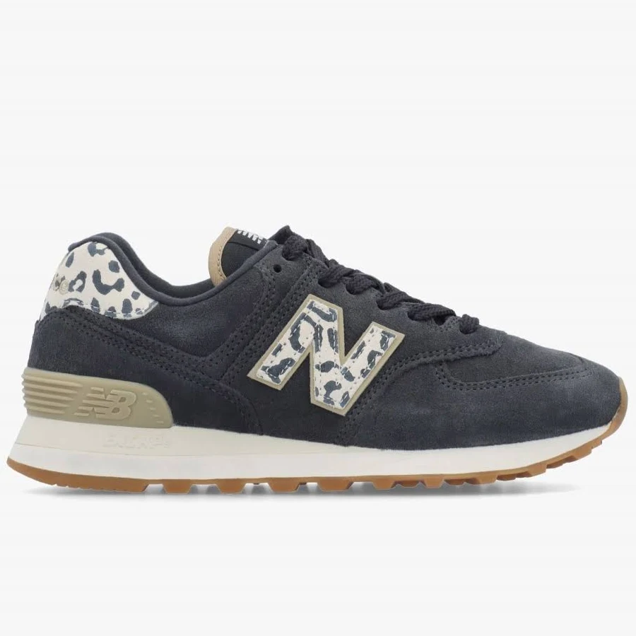 NEW BALANCE Womens 574 Phantom Sea Salt Trainers Size: 3, Colour: P