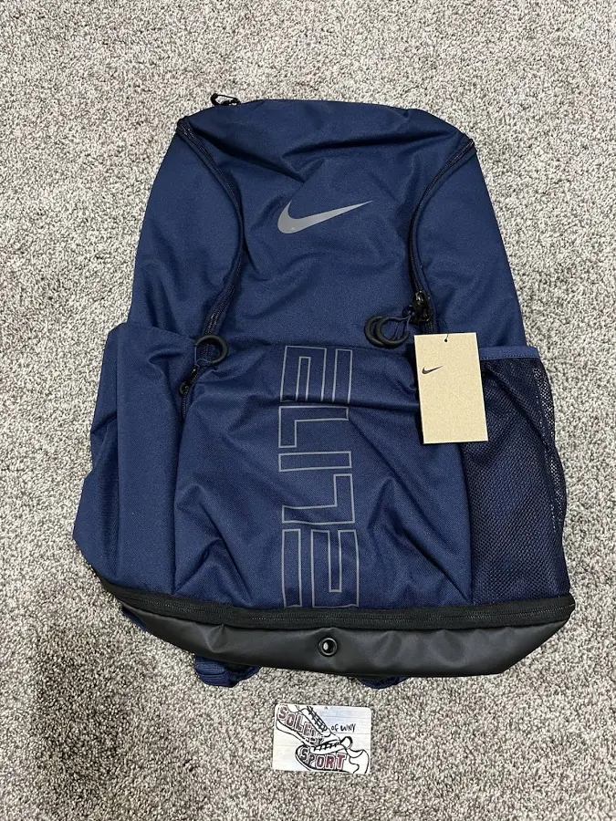 Nike Hoops Varsity Elite Backpack Navy Blue Basketball 32L HM9965