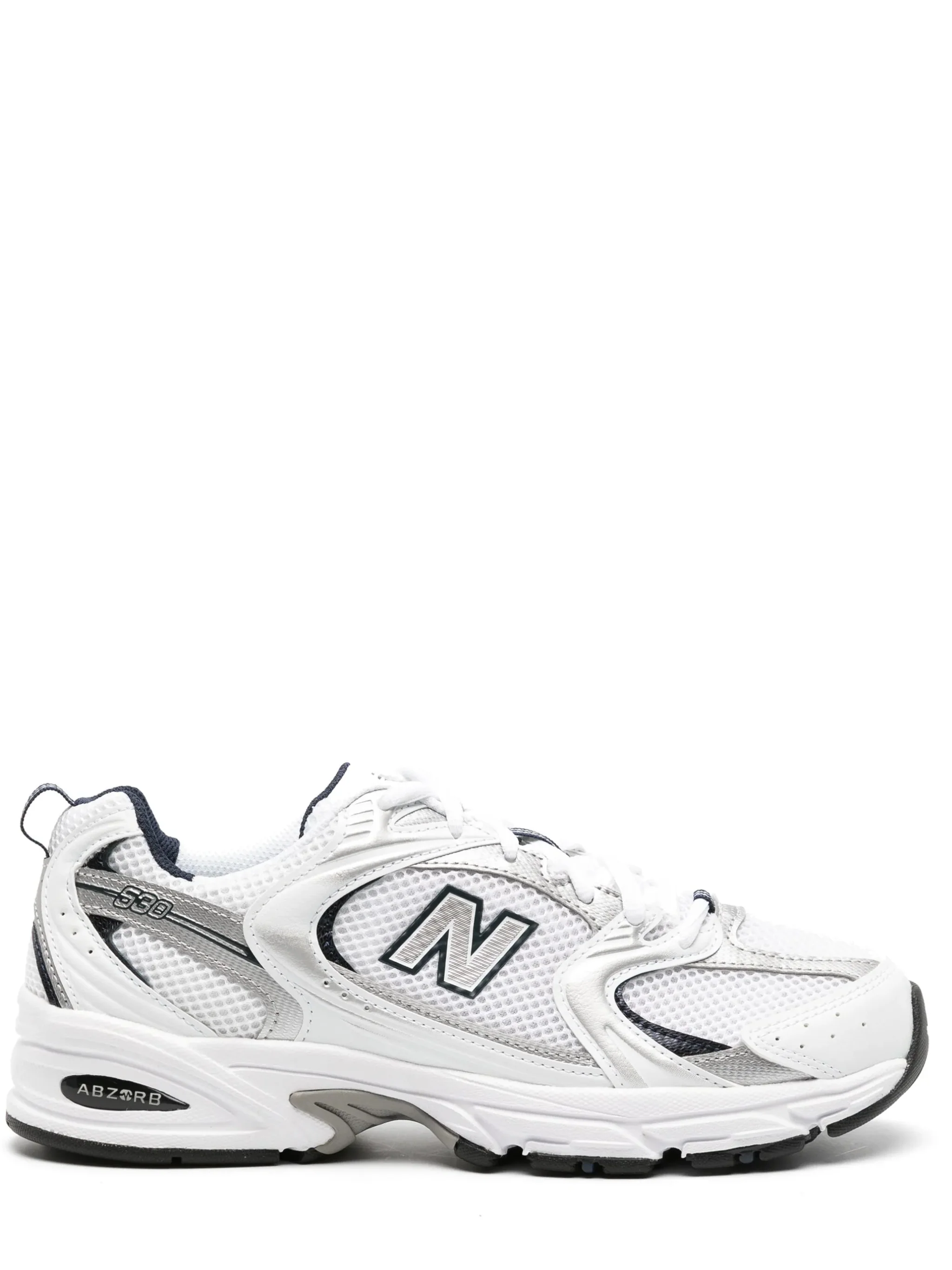 New Balance 530 White Silver Navy
