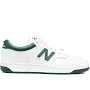 New Balance - 480 logo-patch sneakers - men - Calf Leather/Rubber/Fabric - 8.5 - White