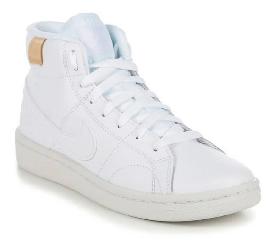 Nike Shoes | Nike Women's Court Royale 2 Mid Sneakers White And Blue | Color: Blue/White | Size: 7.5 | Teescloset1's Closet