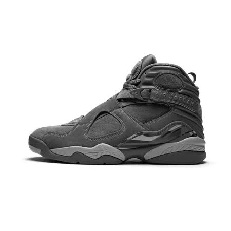 Jordan Mens Air Jordan 8 Retro Cool Grey 305381 014 from Stadium Goods, Men's, Size: 10, Gray