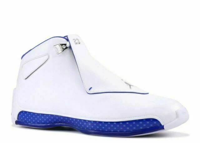 Size 11 - Jordan 18 Retro White Sport Royal 2018