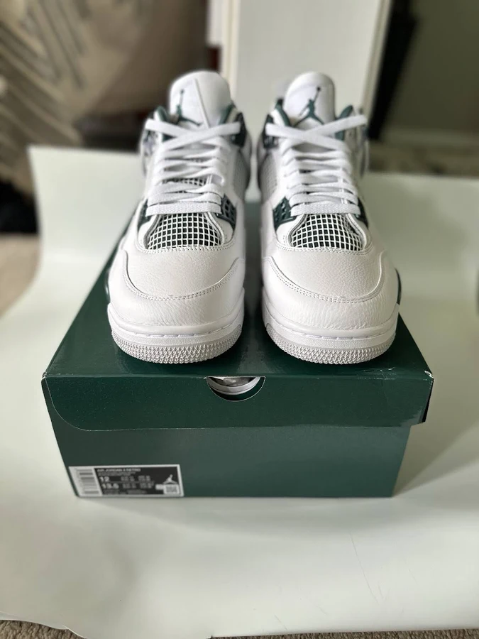 Size 12 - Air Jordan 4 Retro Oxidized Green