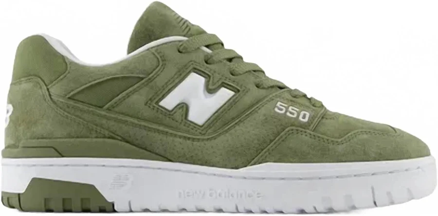 Men's 550 Sneakers In Green/white