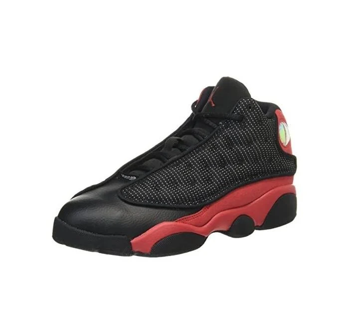 Nike Air Jordan 13 Retro Bred Gym Red Black (youth) 414575-004 Size