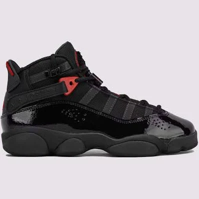 Jordan 6 Rings Black Anthracite Toddler Fire Red