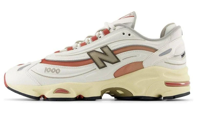 New Balance Men's 1000 'Sea Salt Astro Dust' - White - Low-top sneakers - 4
