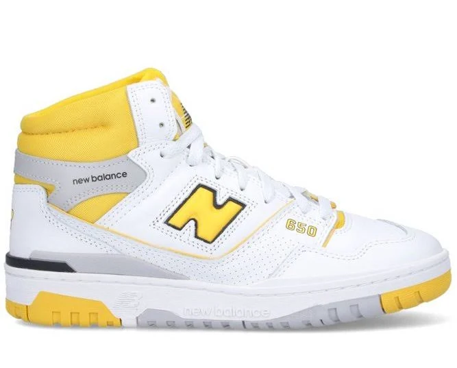 New Balance 650 High-Top Lace-Up Sneakers - US8