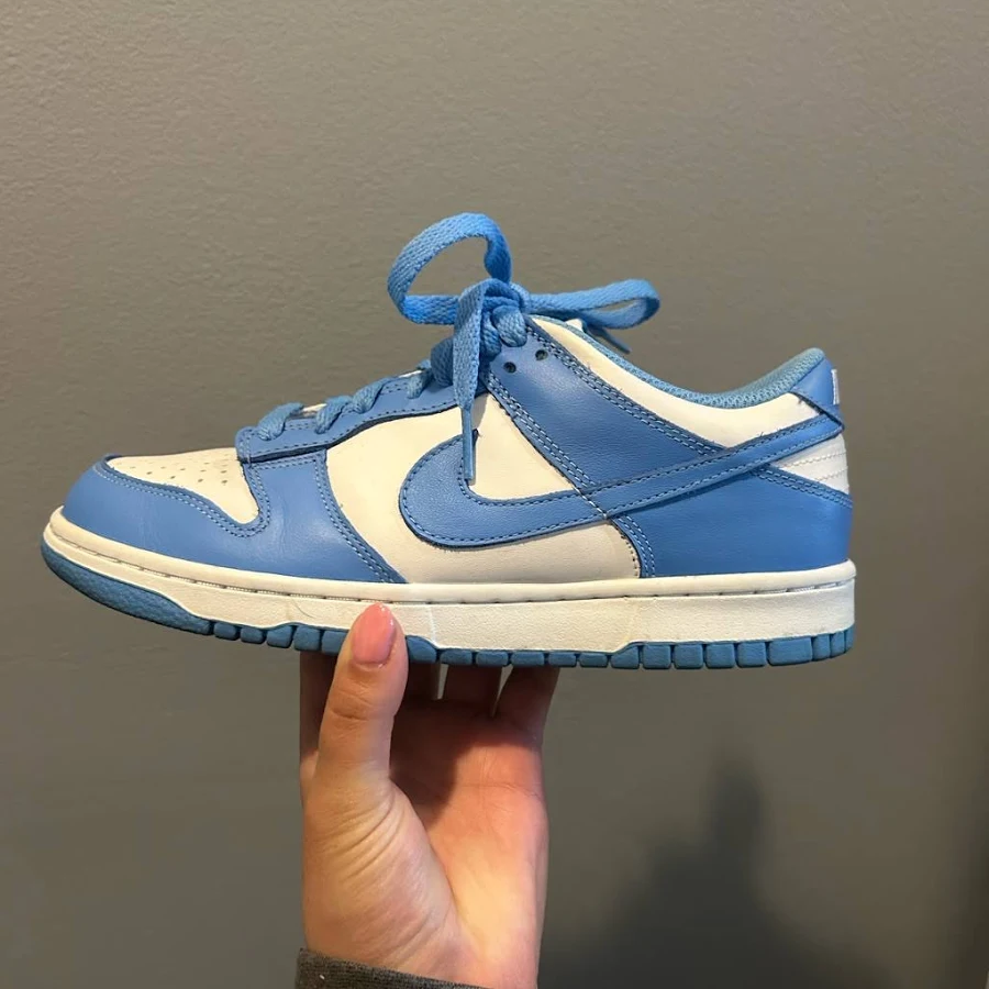 Nike Shoes | Nike University Blue Dunk Low | Color: Blue/White | Size: 6 | Jenniferdiaz544's Closet