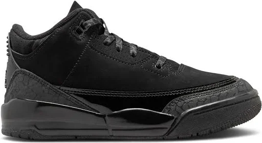Jordan 3 Retro Black Cat (2025) (PS) DM0966-001 | Size US 2.5