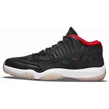Jordan Men's Black/White/True Red Air 11 Retro Low Ie 'Bred' 2021 919712-023