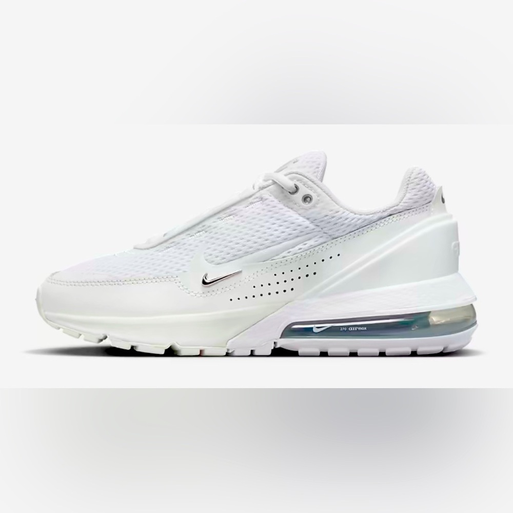 Nike Air Max Pulse Triple White Sneaker FD6409-101 Wmns Size 11 = Men's Size 9.5