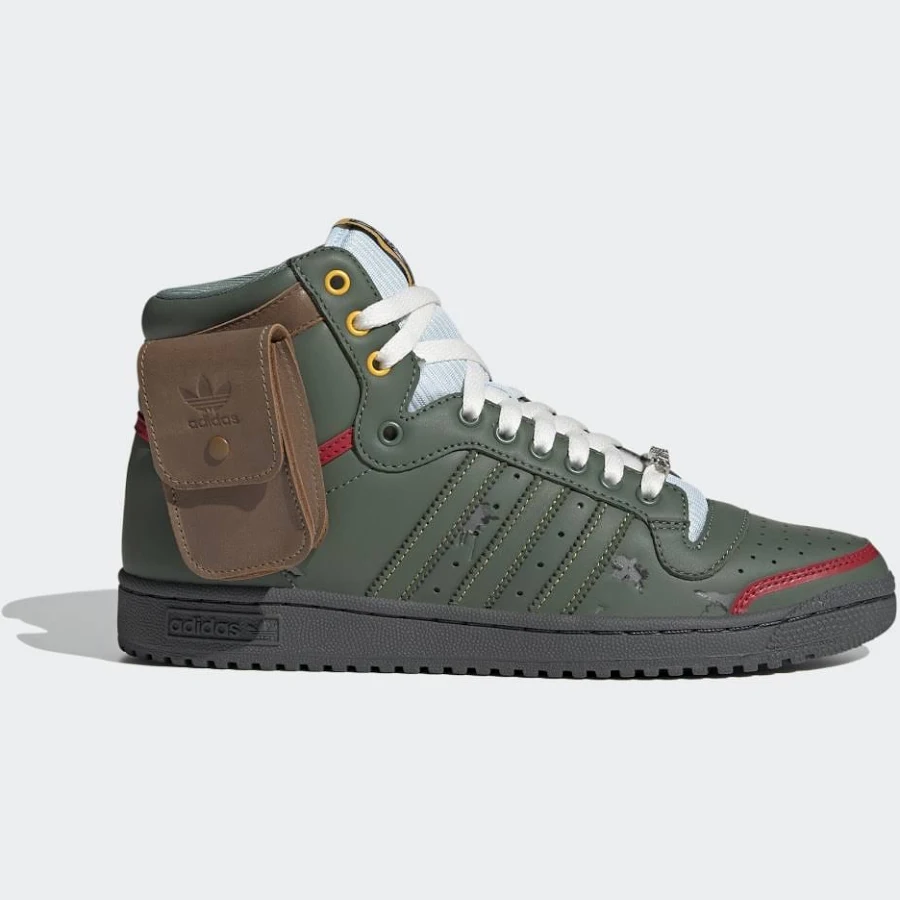 Mens adidas Top Ten Hi Star Wars Boba Fett