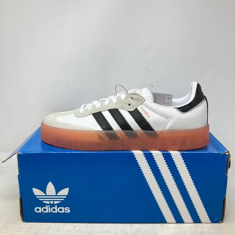 adidas Sambae White Black Semi Coral (Women's) 6W