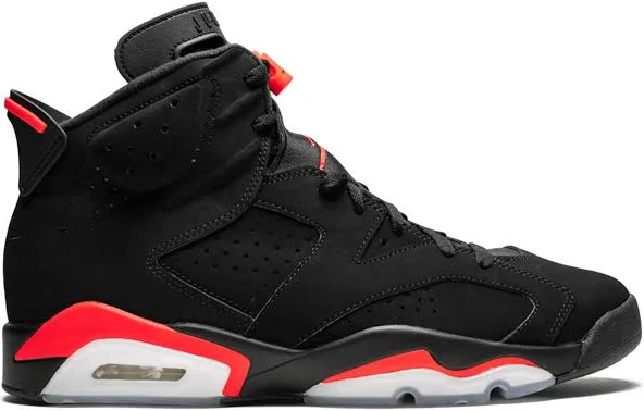 Jordan - Air Jordan 6 Retro "Infrared 2019" sneakers - unisex - Calf Leather - 7.5 - Black