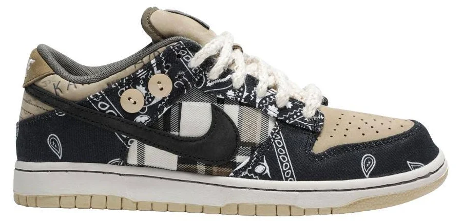 Nike Travis Scott Dunk Low Prm Sb Qs - Black