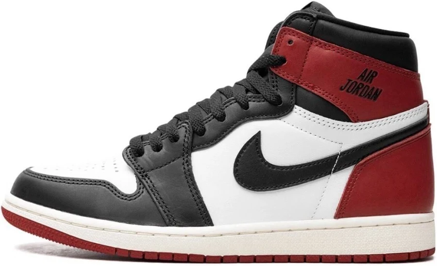 Jordan 1 Retro High Og Black Toe Reimagined Size 7m