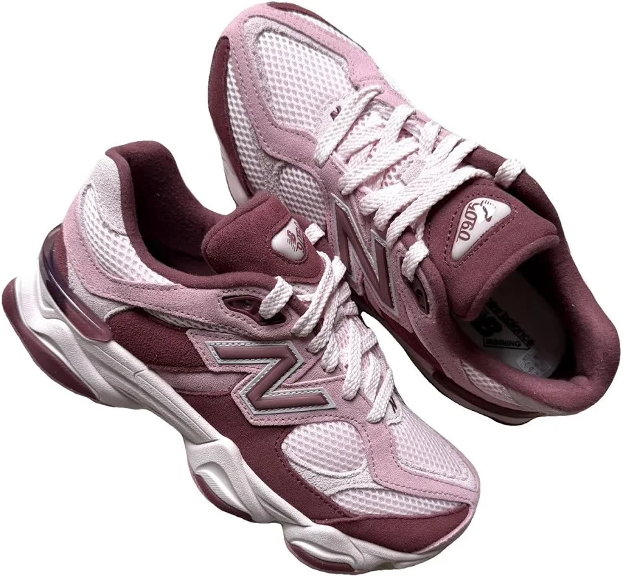 New Balance 9060 Pink Granite/Washed Burgundy