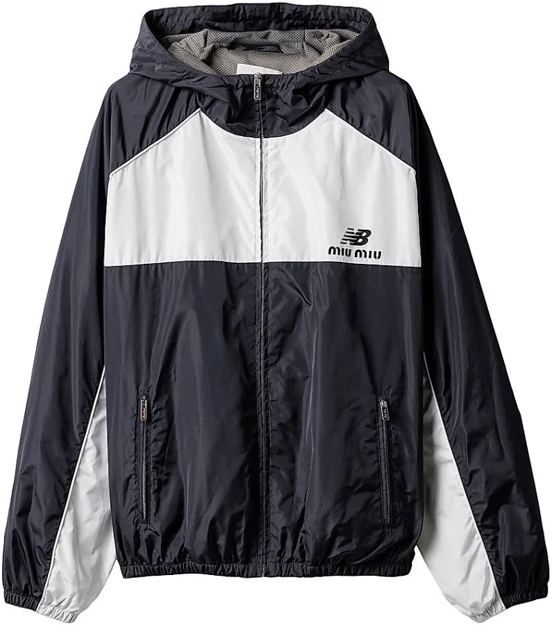 Miu Miu x New Balance Women's Technical Poplin Hoodie Jacket