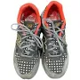 New Balance Polka Dot Sneakers Gray with Red Accent Size 8 Women's