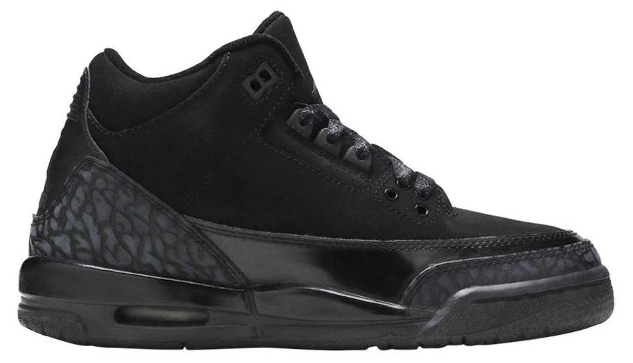 Air Jordan 3 Retro GS 'Black Cat Kid's
