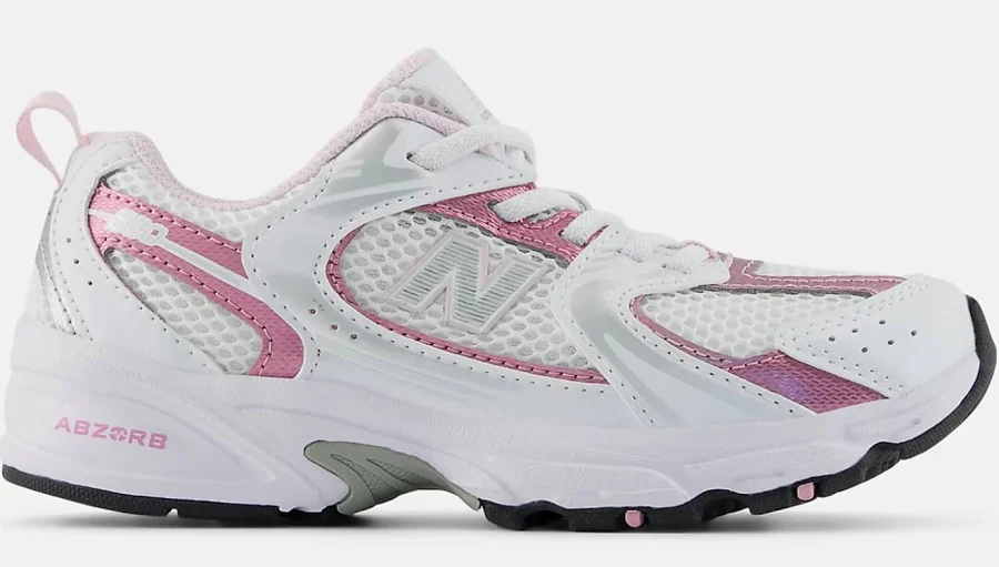 Balance 530 - White / Pink Sugar - Pz530rk - Kids Size 3