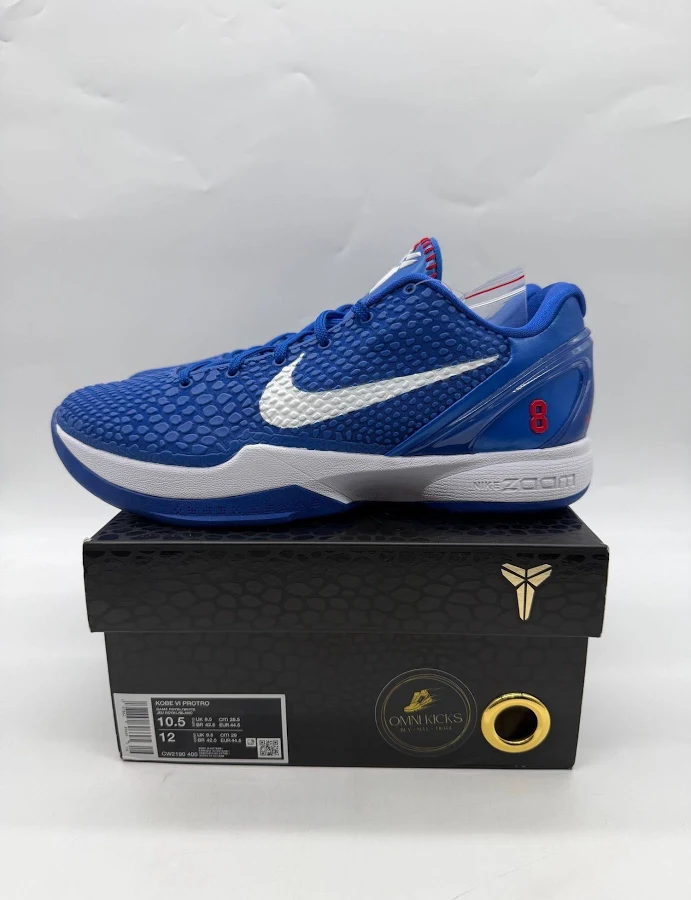 Nike Kobe 6 Protro "Dodgers" size 10.5 M