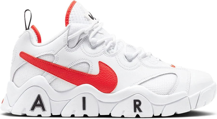Nike Air Barrage Low 'Rucker Park' | White | Men's Size 9.5