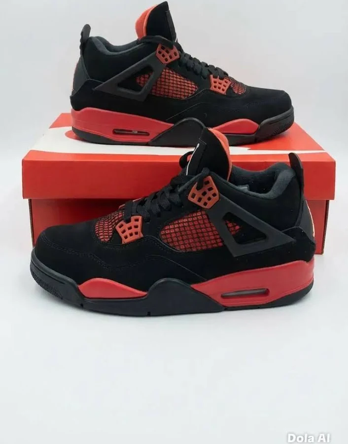 Jordan 4s red thunder1