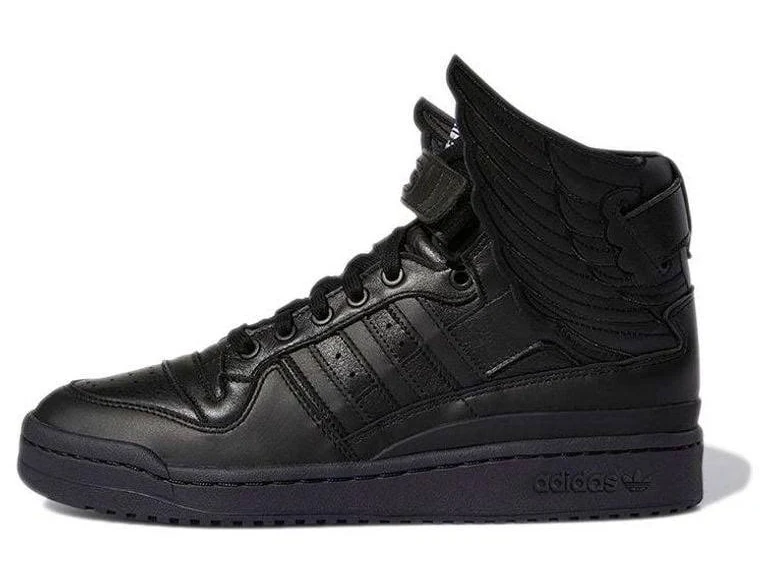 Adidas Men's Jeremy Scott X Wings 4.0 'Core' - Black - Hi-top sneakers - 4