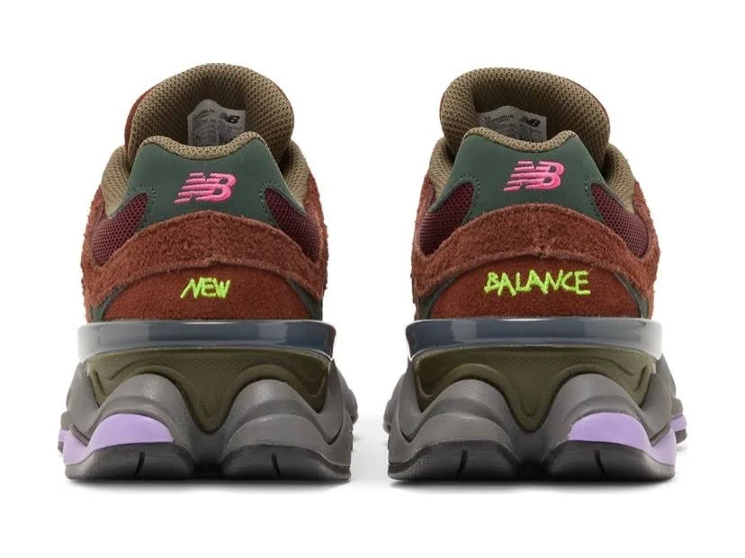 New Balance Shoes | Burgundy New Balance 9060 | Color: Green/Pink | Size: 10 | Pm-26123369's Closet