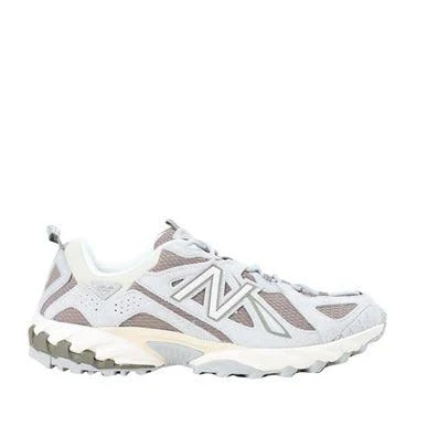 New Balance 610t Man Sneakers Taupe Size 8 Textile fibers, Soft Leather