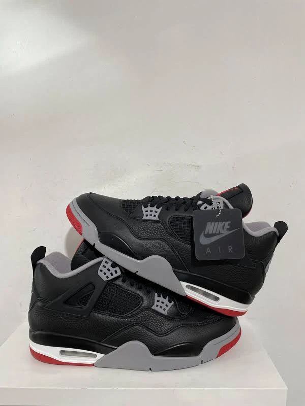 NIKE JORDAN 4 BRED REIMAGINED SIZE 12 NEW (New, Original, 12)