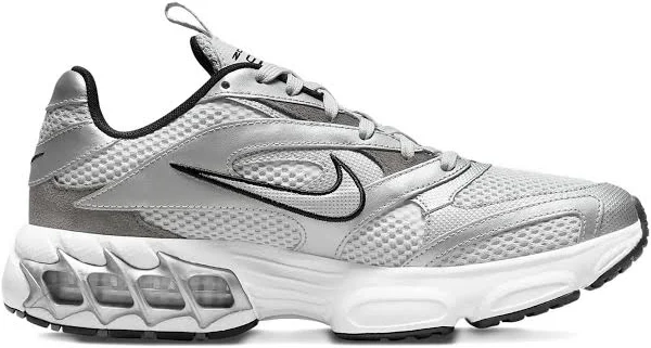 Nike - Zoom Air Fire lace-up sneakers - women - Fabric/Fabric/Rubber - 9.5 - Grey
