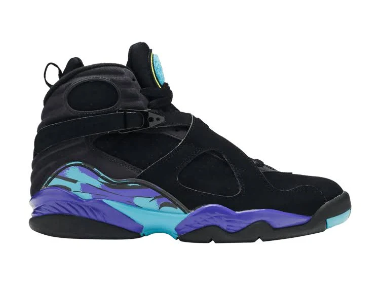 Men's Jordan 8 Retro Aqua