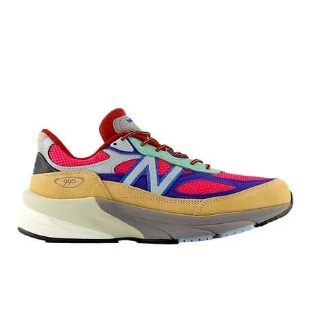 New Balance 990 V6 Beige / Purple / Pink U990at6 Men's Size 8.5