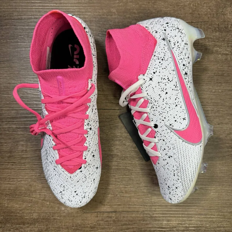 Nike Zoom Superfly 9 Elite Fg Nby ‘pink/white’ Men’s Sz 5.5/ Wmn Sz 7