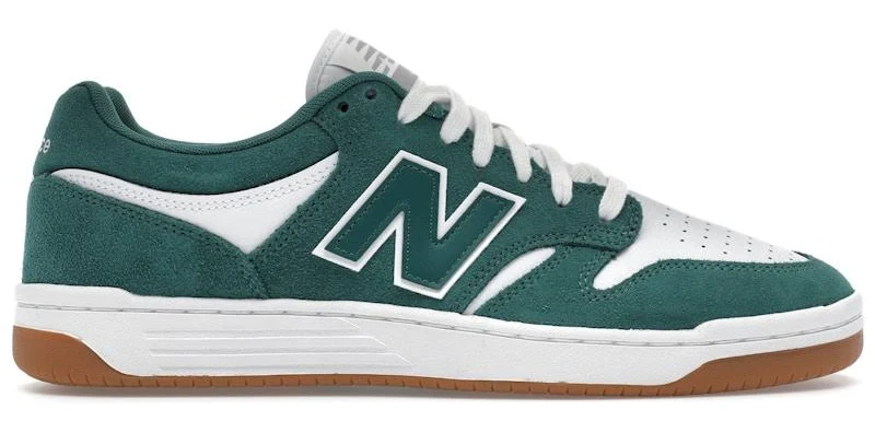 New Balance Numeric 480 Green White Gum