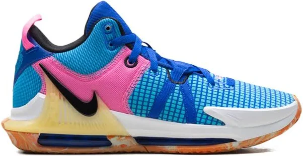 Nike - LeBron Witness 7 sneakers - men - Mesh/Fabric/Rubber - 10.5 - Blue