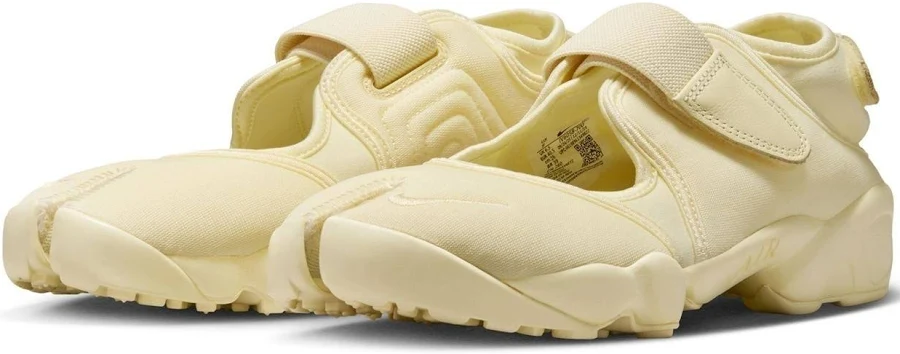 Nike Air Rift Split Toe Tabi Style Sunbleach Black Strap Casual
