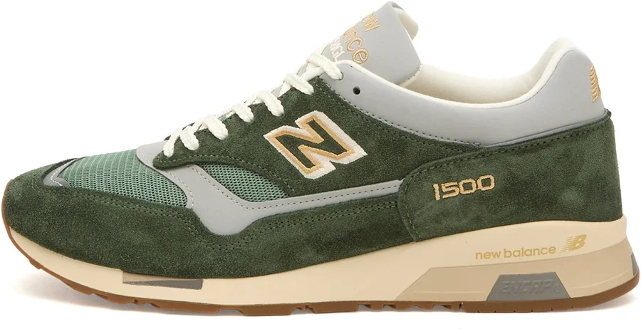 New Balance Men's 1500 Sneaker in Kombu Green/Sea Spray/Harbor Mist, Size UK 6 | END Clothing