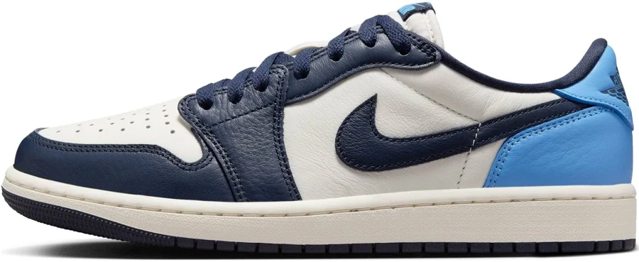 Jordan Air 1 Low Og Obsidian - Obsidian/university Blue/sail