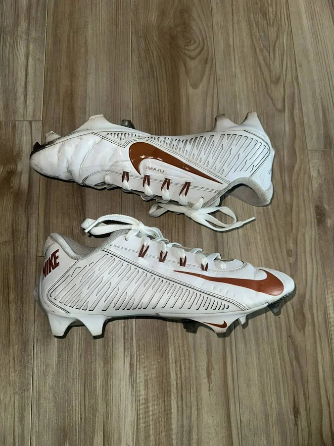 Nike Vapor Edge 360 Vc Texas Promo Carbon Men's Football Cleats Size