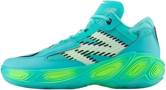 New Balance Fresh Foam Bb V2 High Top Men Sneakers - Cyber Jade/pixel Green/black