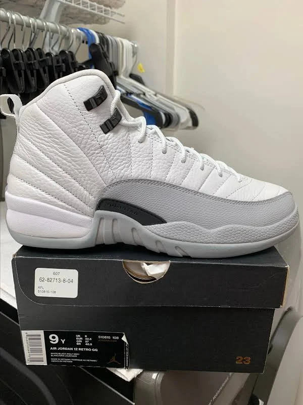 Jordan 12 Retro Wolf Grey (Gs)