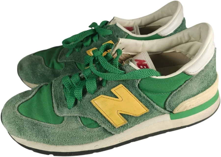 Bew Balance 990v1 Made In Usa Teddy Santis Green Gold M990gg1 Men's