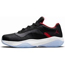 Jordan Men's Black/White/University Red Air 11 Cmft Low 'Bred Ice Sole' Cw0784-006